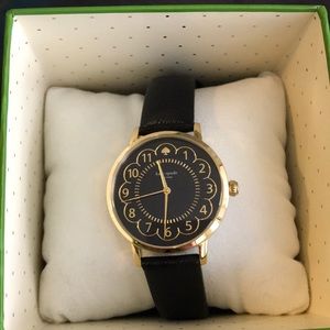 kate spade small black watch